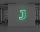 Buchstabe J LED Neonschild für Büro und Wohnzimmer