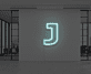Buchstabe J LED Neonschild für Büro und Wohnzimmer