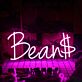 Bean$ LED Neonschild für Café und Coffee Shop