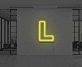 L LED-Neonschild Büro Arbeitszimmer