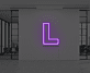 L LED-Neonschild Büro Arbeitszimmer
