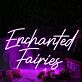 Enchanted Fairies LED-Neonschild für Kinderzimmer oder Party