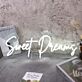 Sweet Dreams LED-Neonschild Schlafzimmer Wohnzimmer
