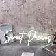 Sweet Dreams LED-Neonschild Schlafzimmer Wohnzimmer