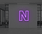 Buchstabe N LED Neonschild für Büro und Wohnzimmer