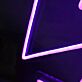 Blitzpfeil Symbol LED-Neonschild für Gaming Bar
