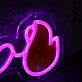 pyro LED-Neonschild für Gaming Bar