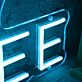 Kaffeetasse LED Neonschild für Café und Küche