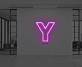 Buchstabe Y LED Neonschild für Büro und Wohnzimmer