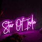 Star Of India LED-Neonschild für Restaurant und Bar