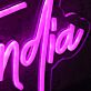 Star Of India LED-Neonschild für Restaurant und Bar