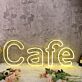 Cafe LED-Neonschild für Gastronomie Innenbereich