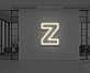 Buchstabe Z LED Neonschild für Büro und Wohnzimmer