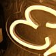 Enjoy And Cheers Yellow Custom LED Neon Sign