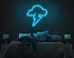 Wolke mit Blitz LED-Neonschild Schlafzimmer Wohnzimmer