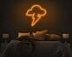 Wolke mit Blitz LED-Neonschild Schlafzimmer Wohnzimmer