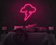 Wolke mit Blitz LED-Neonschild Schlafzimmer Wohnzimmer