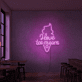 I love ice cream LED-Neonschild für Café und Eisdiele