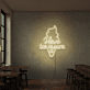 I love ice cream LED-Neonschild für Café und Eisdiele