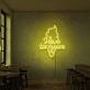 I love ice cream LED-Neonschild für Café und Eisdiele