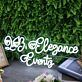 QB Elegance Eventz LED-Neonschild für Event Hochzeit