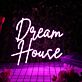 Dream House LED-Neonschild Wohnzimmer Schlafzimmer