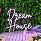 Dream House LED-Neonschild Wohnzimmer Schlafzimmer