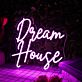 Dream House LED-Neonschild Wohnzimmer Schlafzimmer