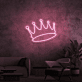 Krone LED-Neonschild Wohnzimmer Bar