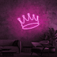 Krone LED-Neonschild Wohnzimmer Bar