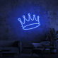 Krone LED-Neonschild Wohnzimmer Bar