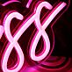 In Awe Fitness LED-Neonschild für Fitnessstudio Sportbereich