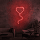 Herzluftballon LED-Neonschild Wohnzimmer Schlafzimmer