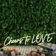 Cheers to LOVE LED-Neonschild für Hochzeit und Bar