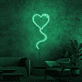 Herzluftballon LED-Neonschild Wohnzimmer Schlafzimmer