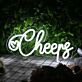 Cheers LED-Neonschild für Bar Party