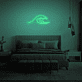 Meereswelle LED-Neonschild Schlafzimmer