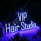 VIP Hair Studio LED-Neonschild für Friseursalon oder Schaufenster