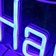 VIP Hair Studio LED-Neonschild für Friseursalon oder Schaufenster