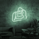 Küssendes Paar LED-Neonschild Wohnzimmer Schlafzimmer