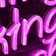 Stop thinking start drinking FIRST8 Kombucha LED-Neonschild für Bar Cafe
