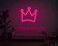 Krone LED-Neonschild Wohnzimmer Bar