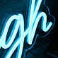 Eat Drink Laugh LED-Neonschild Wohnzimmer Küche
