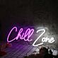 Chill Zone LED-Neonschild für Wohnzimmer Lounge