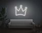 Krone LED-Neonschild Wohnzimmer Bar