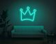 Krone LED-Neonschild Wohnzimmer Bar