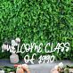 WELCOME CLASS OF 1990 LED-Neonschild für Schulfeier oder Abschlussfeier