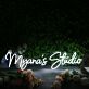 Myana's Studio LED-Neonschild für Studio Dekoration