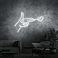 Hand mit Herzsymbol LED-Neonschild Wohnzimmer Schlafzimmer