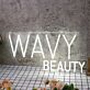 WAVY BEAUTY LED-Neonschild für Schönheitssalon